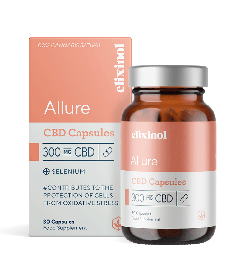Elixinol - CBD Oral Capsules, Allure