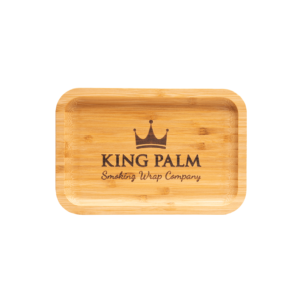 King Palm - Rolling Tray, Bamboo – Medium (9x6 in)