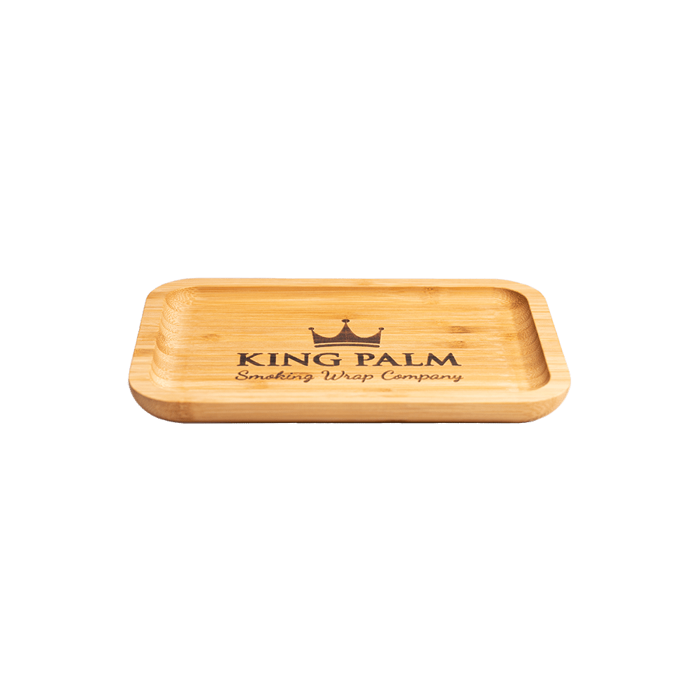King Palm - Rolling Tray, Bamboo – Medium (9x6 in)