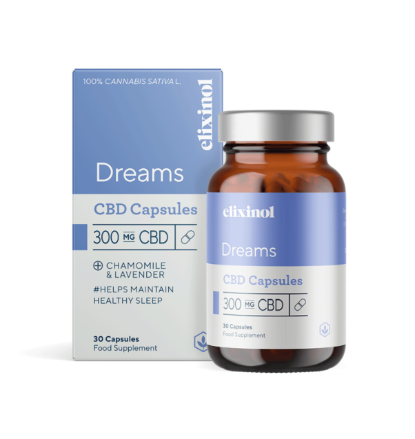 Elixinol - CBD Oral Capsules, Dreams