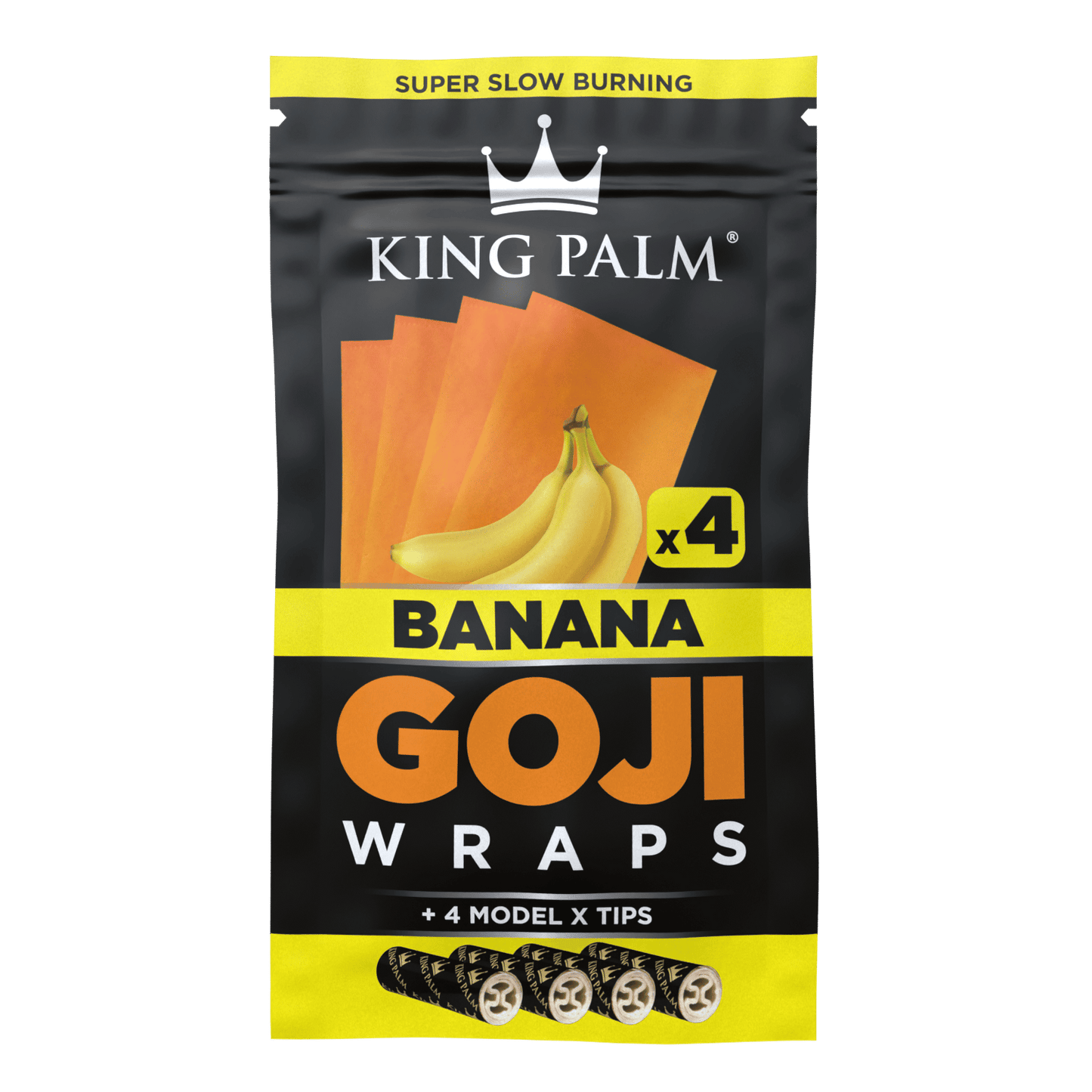 King Palm - Goji Wraps, Pack of 4
