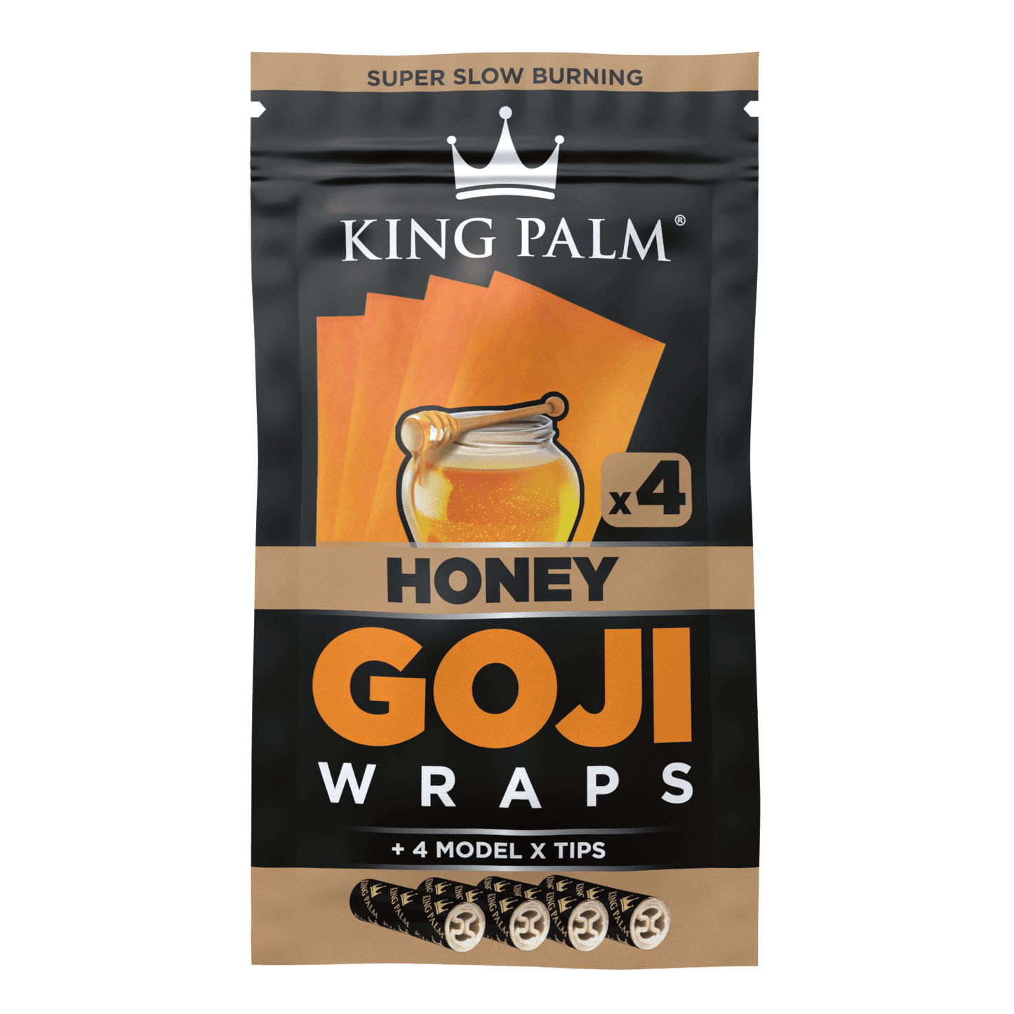 King Palm - Goji Wraps, Pack of 4
