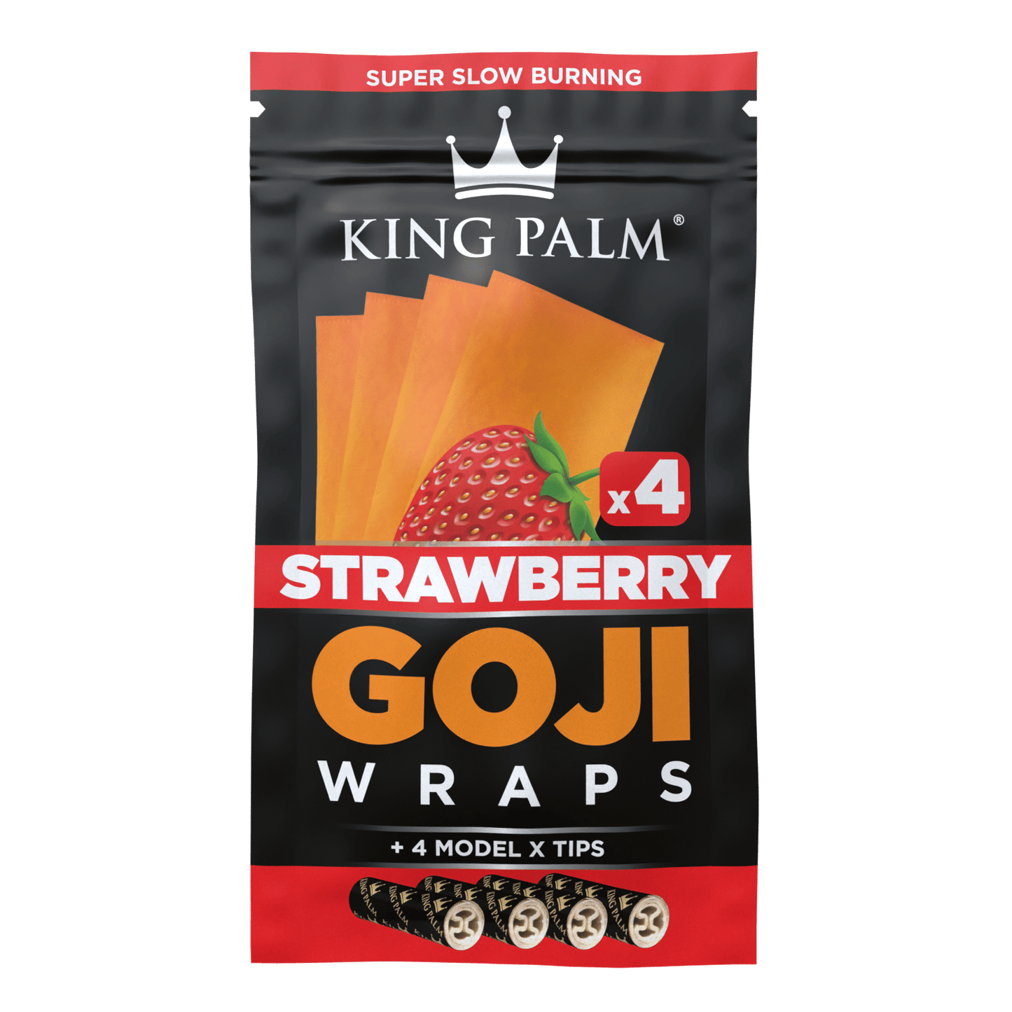 King Palm - Goji Wraps, Pack of 4