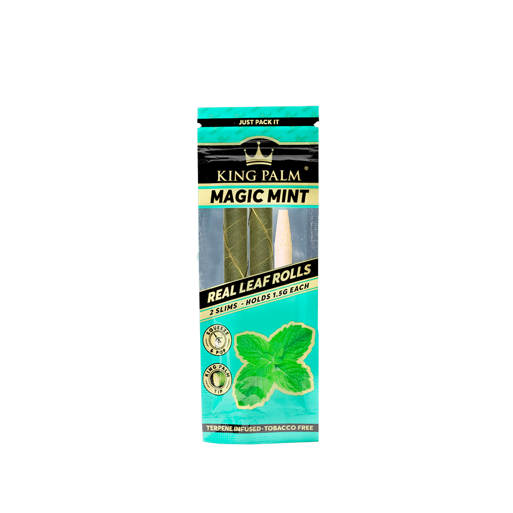 King Palm - Flavored Rolls, Slims (1.5g), Pack of 2