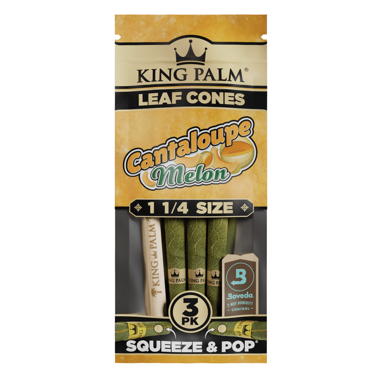 King Palm - Flavored Palm Cones, Pack of 3