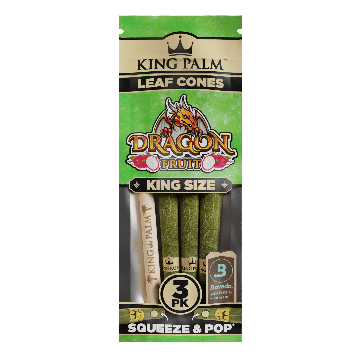 King Palm - Flavored Palm Cones, Pack of 3