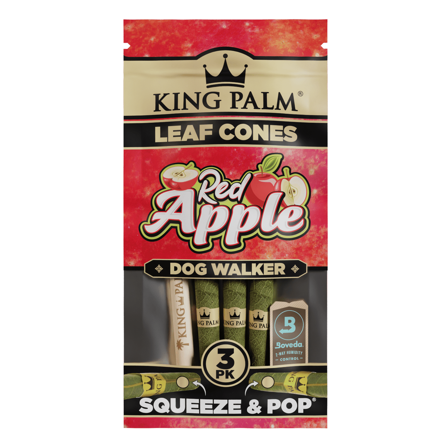 King Palm - Flavored Palm Cones, Pack of 3