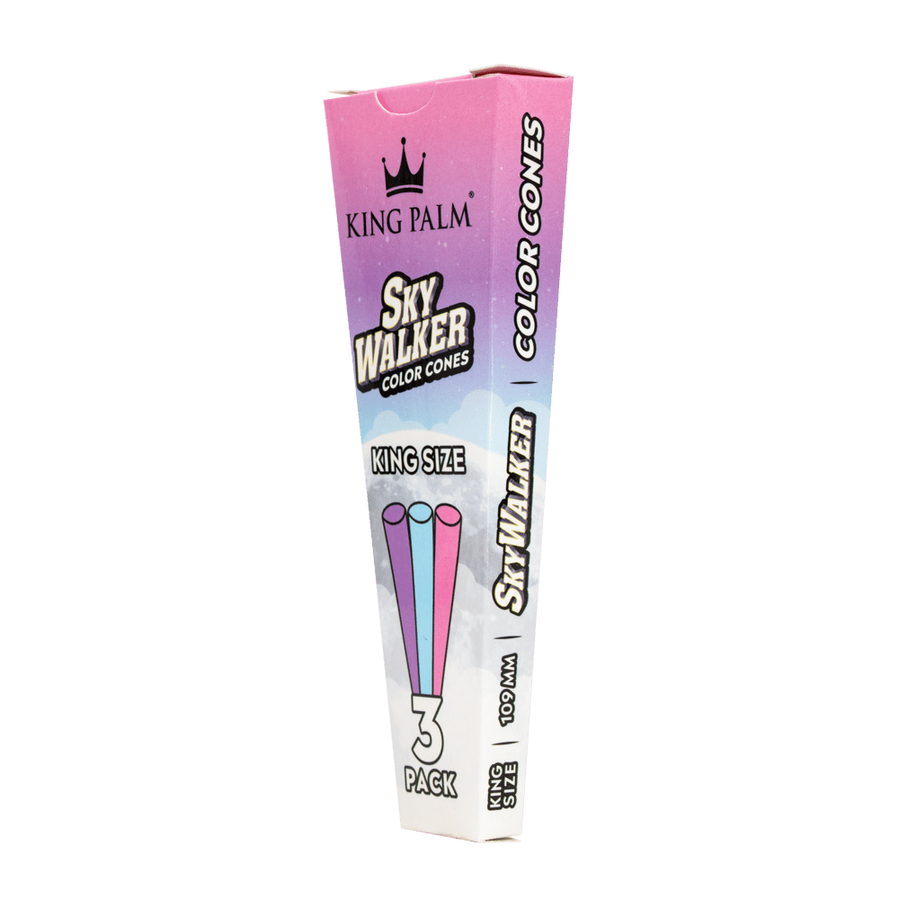 King Palm - SkyWalker Color Cones, King Size, Pack of 3