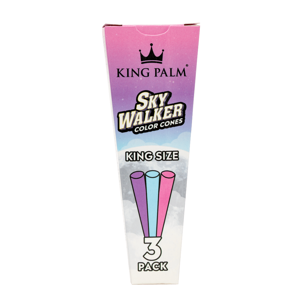 King Palm - SkyWalker Color Cones, King Size, Pack of 3