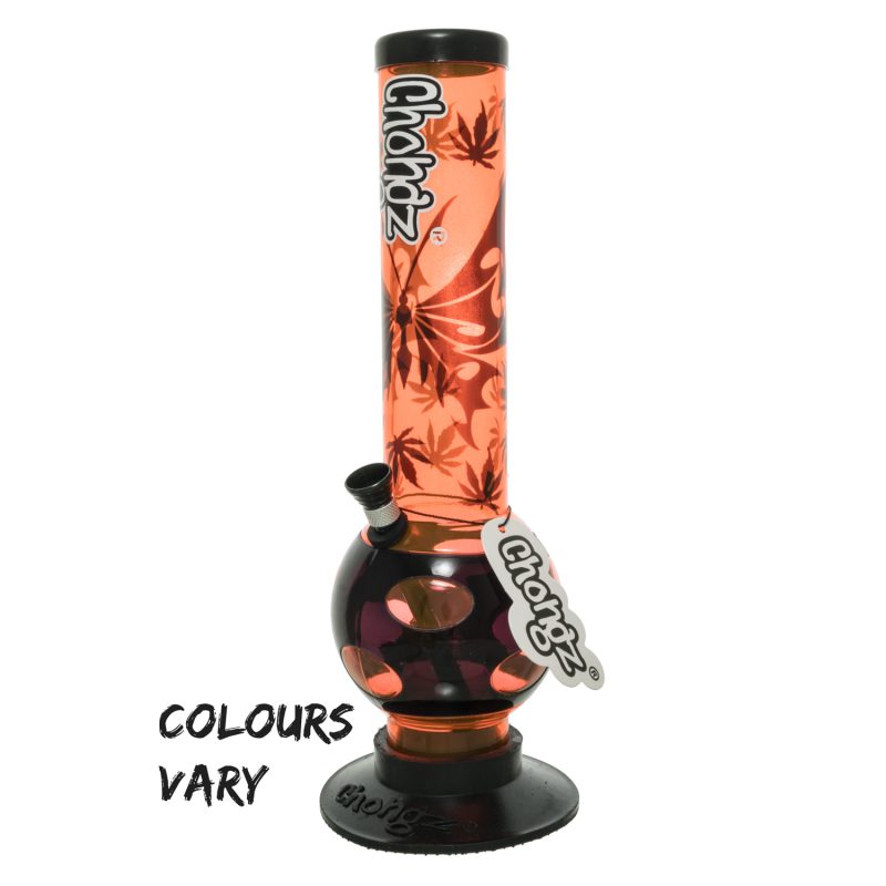 Chongz - Acrylic Waterpipe, 30cm, “Red Admiral”