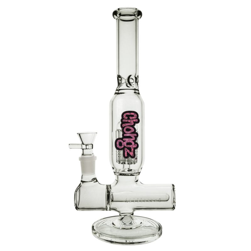 Chongz - Glass Waterpipe, “Mini Mariner”, 31cm, 5mm Perc w/ Ice Pinch