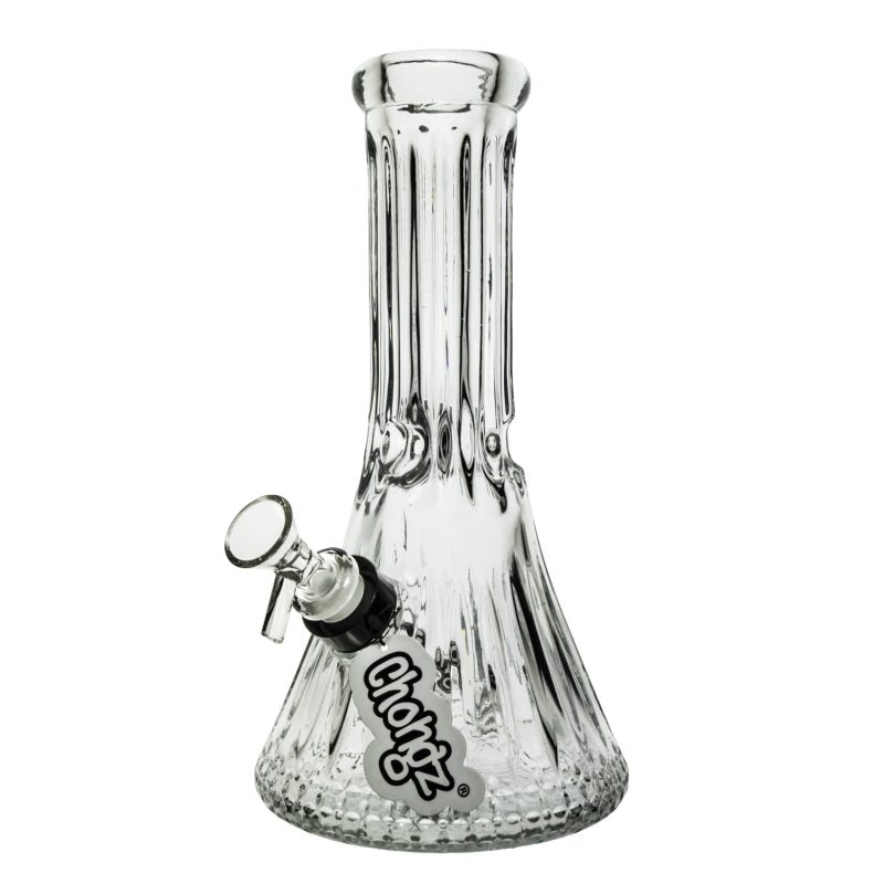 Chongz - Glass Waterpipe, 25cm, “Lazarus” Beaker with Chongz Logo Stem
