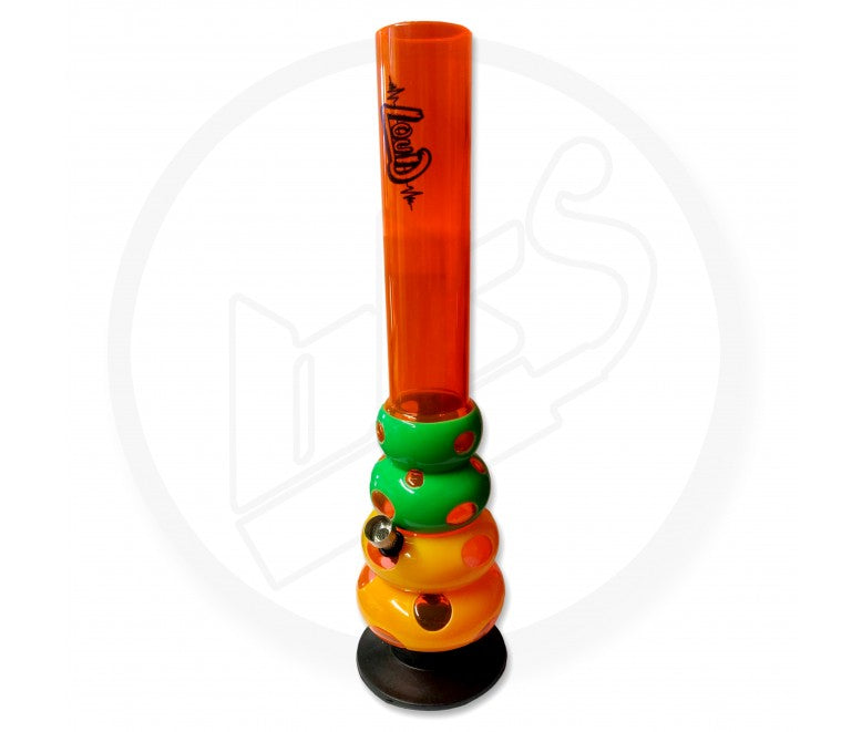 LOUD - Acrylic Waterpipe, 40cm Beehive, Polka Dot