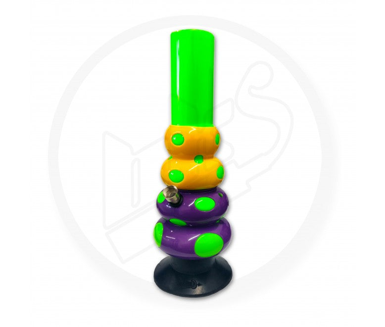 LOUD - Acrylic Waterpipe, 30cm Beehive, Polka Dot