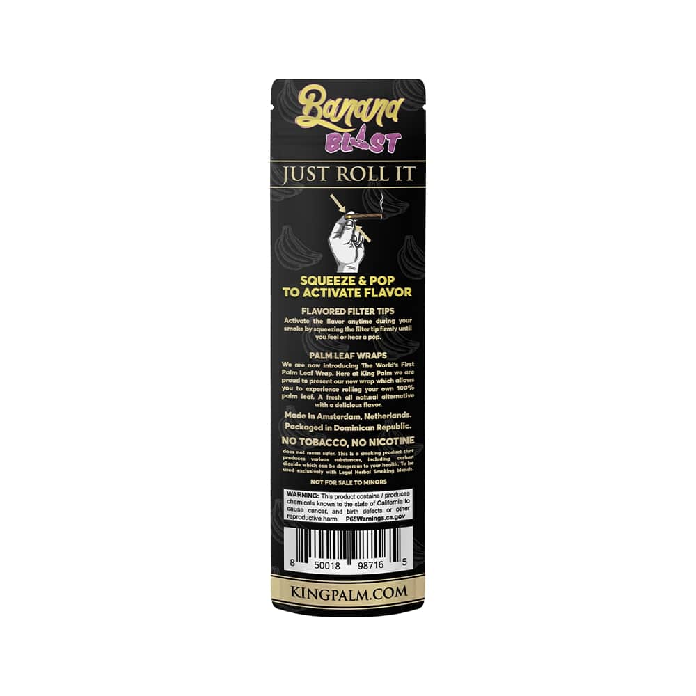 King Palm - Palm Blunt Wraps, Pack of 2
