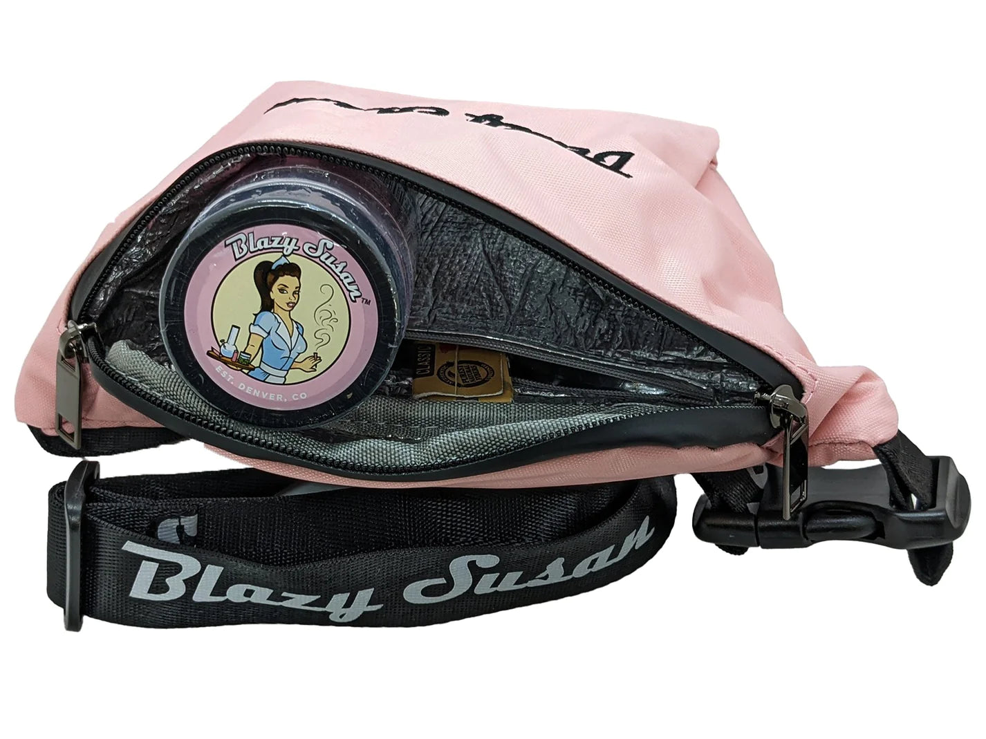 Blazy Susan - Hip Pack, Pink, Smell Proof