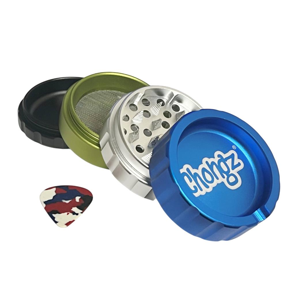 Chongz - Grinder, Metal, 63mm, 4pc, “Bonanza”