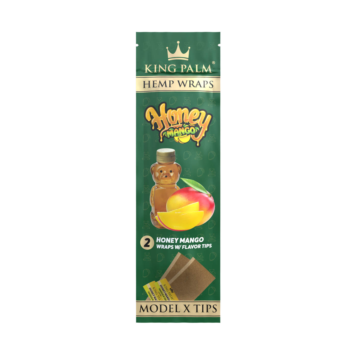 King Palm - Hemp Wraps, Pack of 2