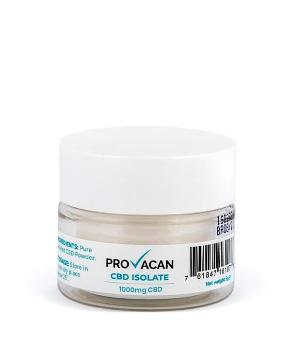 Provacan - CBD Isolate, 1000mg -> 5000mg