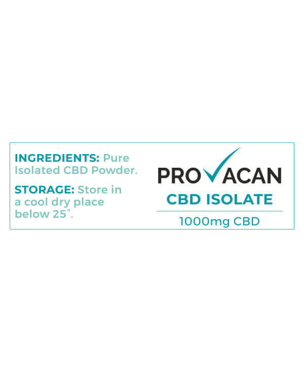 Provacan - CBD Isolate, 1000mg -> 5000mg