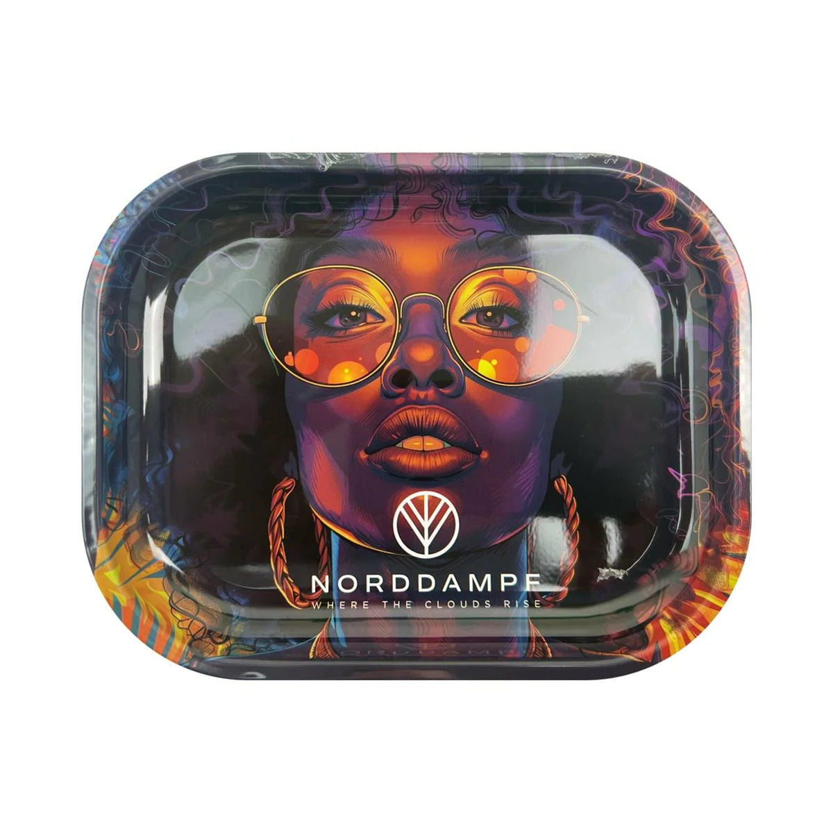 Norddampf - Rolling Tray, Small - Funky