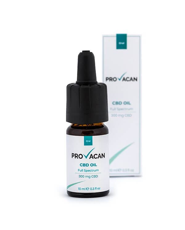 Provacan - CBD Oil Drops, 10ml, 300mg -> 2400mg