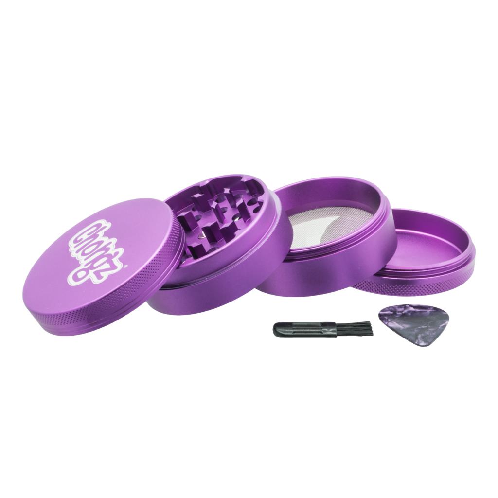 Chongz - Grinder, 61mm, 4pc, Big Purple One