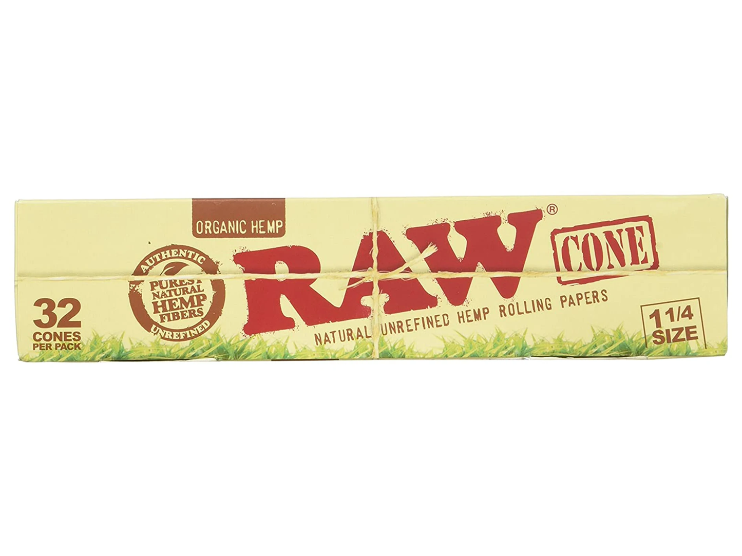 RAW - Cones, Organic, 1-1/4, 32ct Box