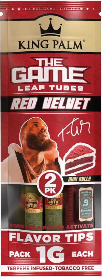 King Palm - Flavored Rolls, Minis (1g), Pack of 2