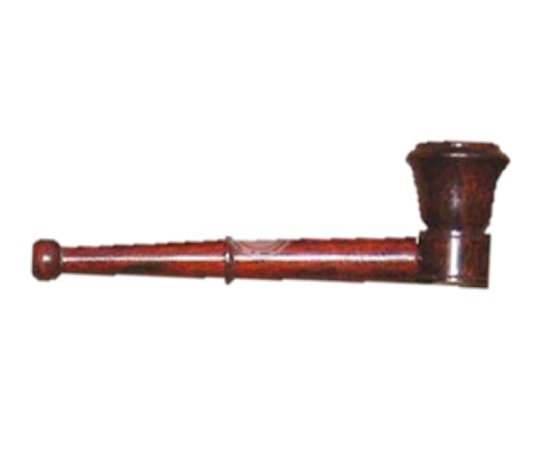 Pipe, Wooden - 10cm (W405)