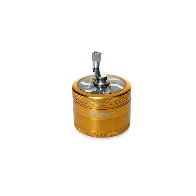 Phoenix Star - Grinder, 63mm 4-pc with Hand Crank