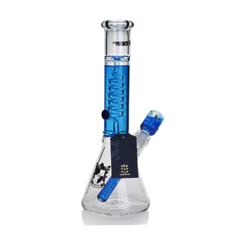 Phoenix Star- Waterpipe, Glass, 30cm Beaker with Freezable Coil, Bowl and Downstem