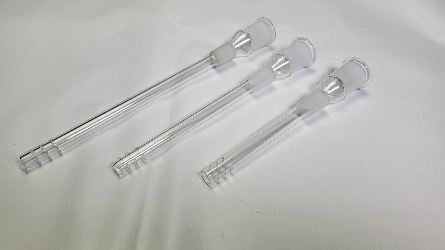 Downtube, Glass - 14.4mm (Male), Bowl Attachment - 18.8mm (Female)