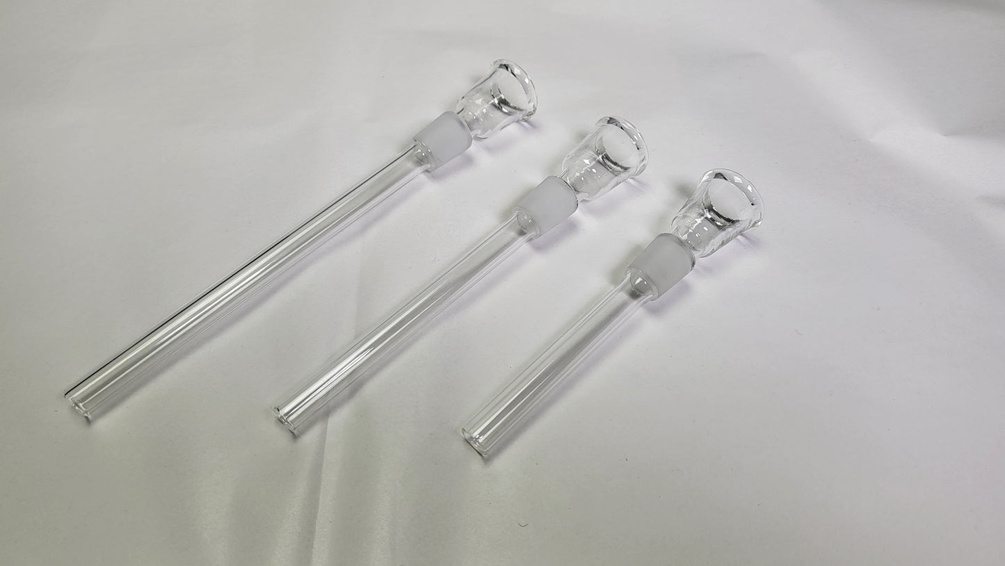 Downtube, Glass - 18.8mm (Male), with Bowl
