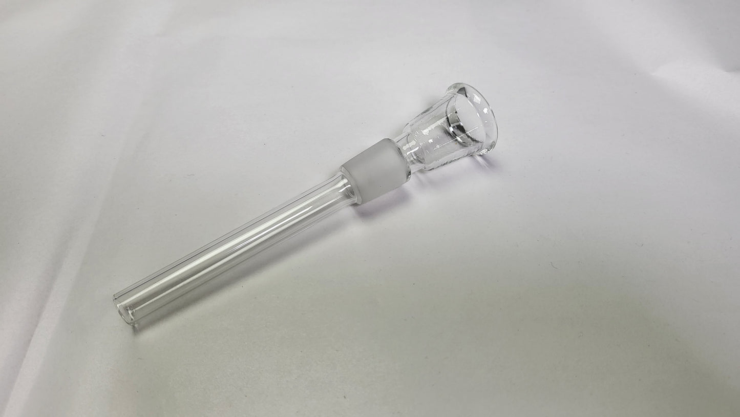 Downtube, Glass - 18.8mm (Male), with Bowl