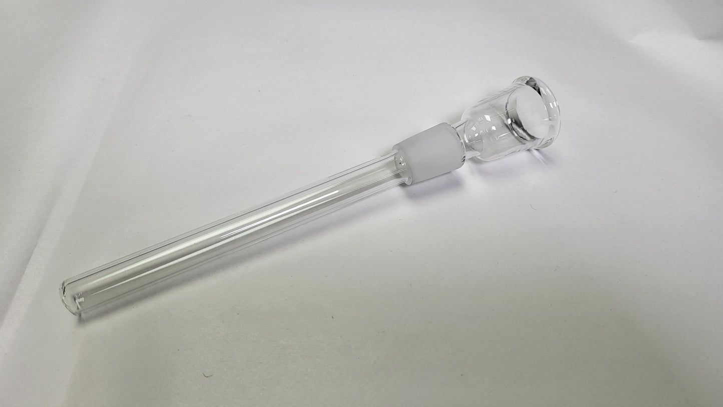 Downtube, Glass - 18.8mm (Male), with Bowl