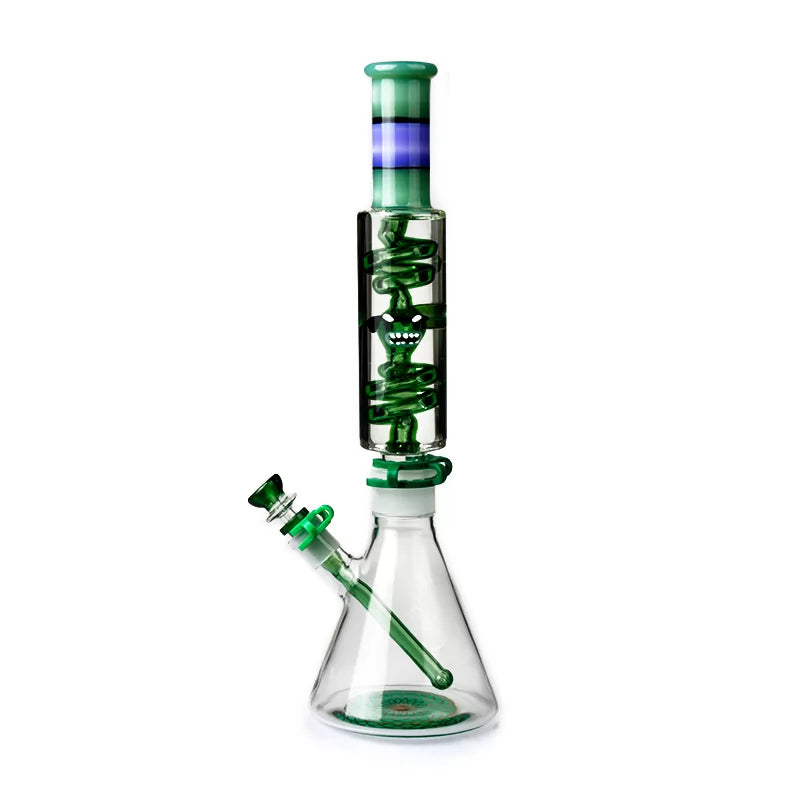 Phoenix Star - Waterpipe, Glass, 45cm Ninja Turtle Design with Freezable Coil
