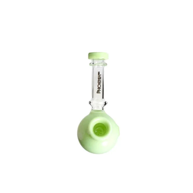 Phoenix Star - Pipe, Glass, 13cm Spoon with Honeycomb Screen