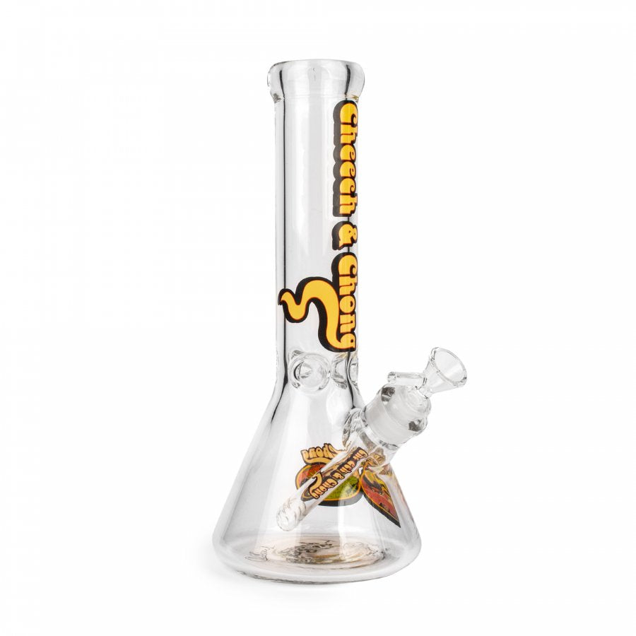 Cheech & Chong - Waterpipe, 30cm Glass Beaker- 50th Anniversary