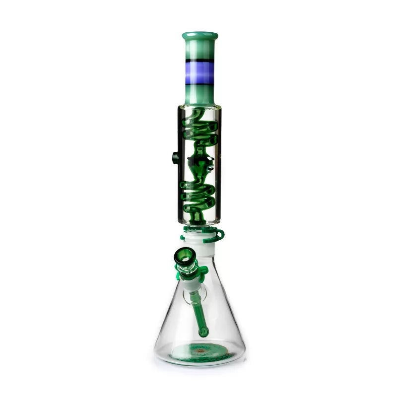 Phoenix Star - Waterpipe, Glass, 45cm Ninja Turtle Design with Freezable Coil