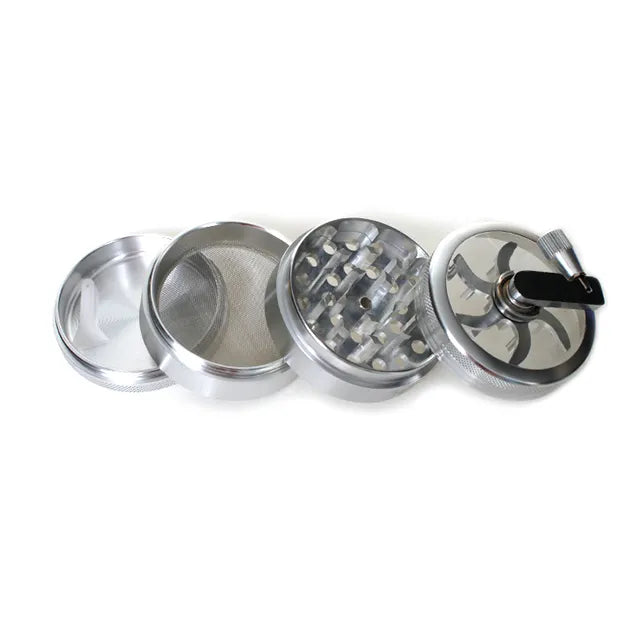 Phoenix Star - Grinder, 63mm 4-pc with Hand Crank