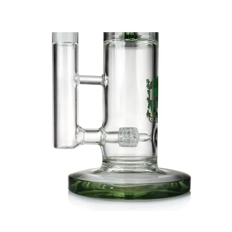 Phoenix Star- Waterpipe, Glass, 25cm Straight, Freezable Coil