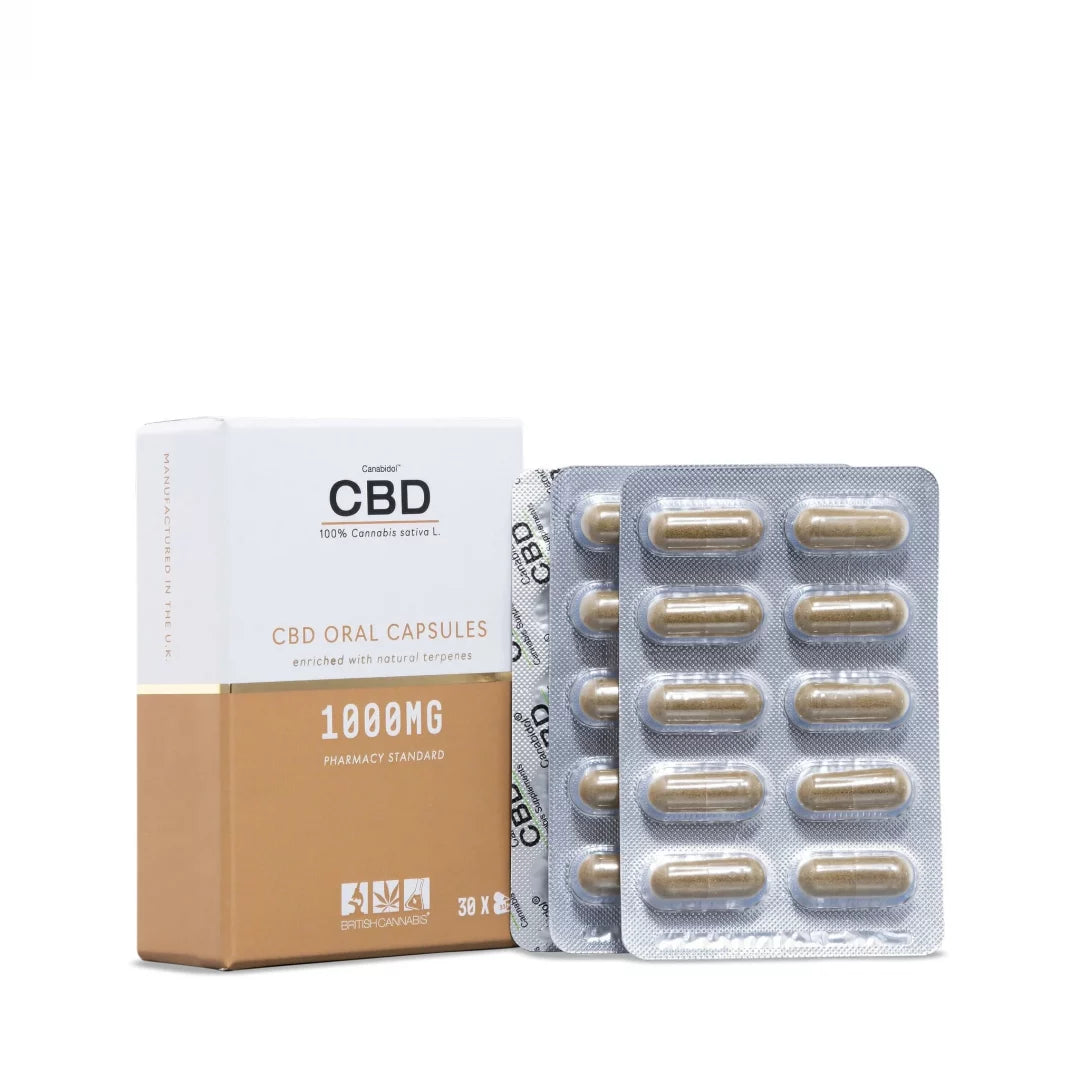 British Cannabis - CBD Oral Capsules