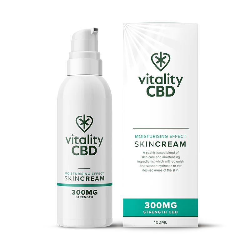 Vitality CBD - CBD Skin Cream - 100mL, 300mg