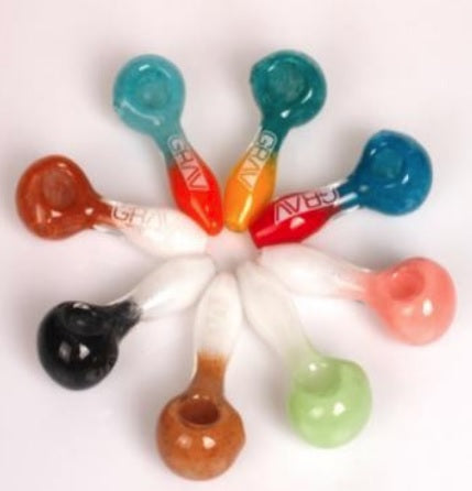 GRAV - Pipe, Glass, 10cm Frit Spoon