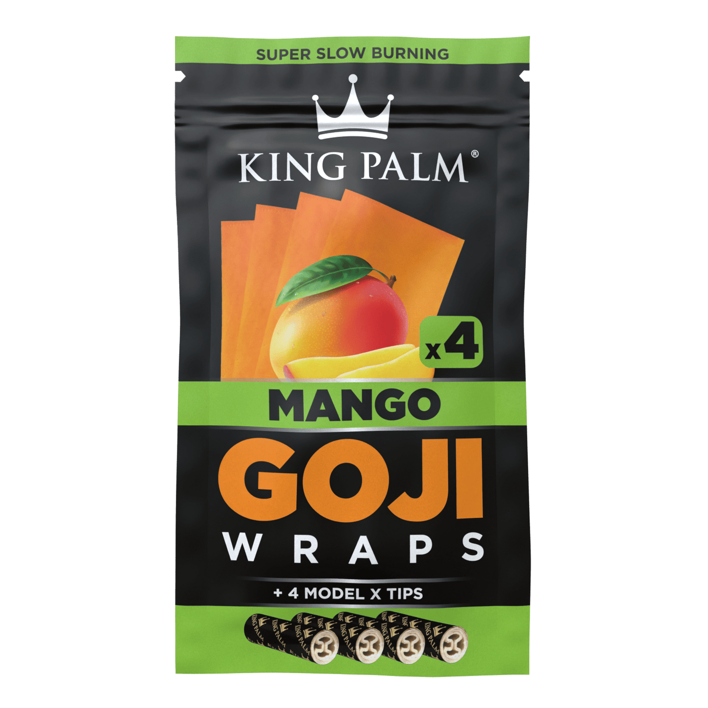 King Palm - Goji Wraps, Pack of 4