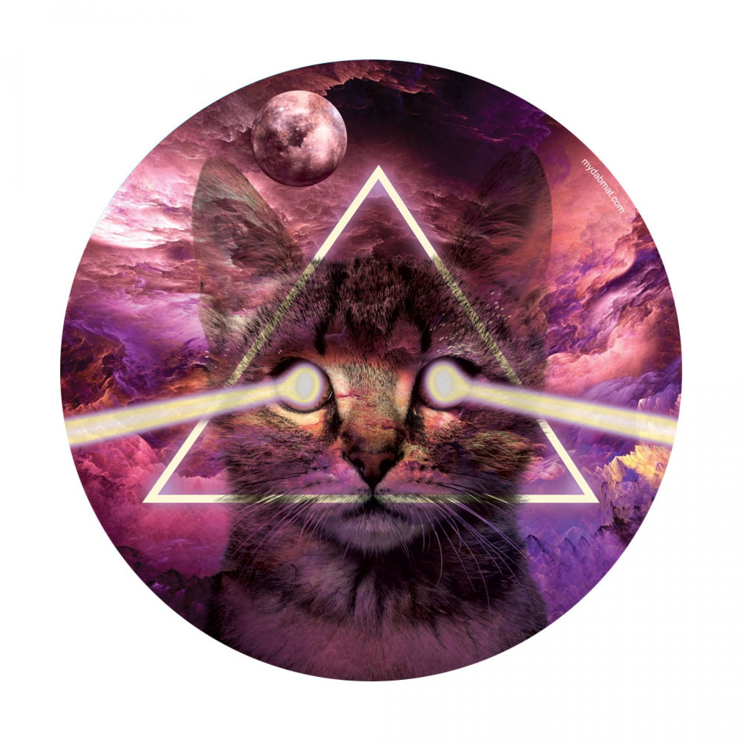 Kity In Space Dab Mat 11"