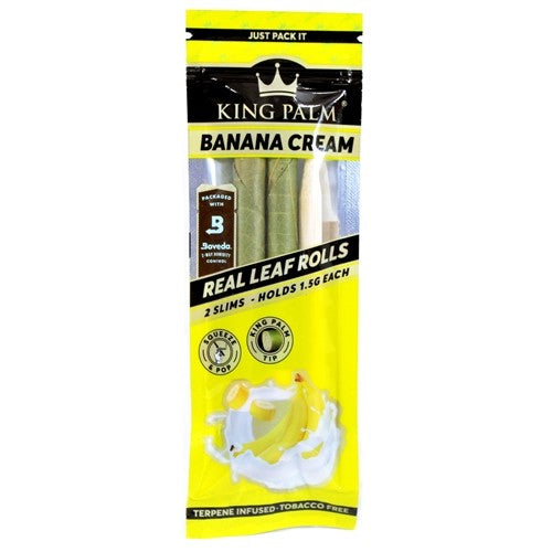 King Palm - Flavored Rolls, Slims (1.5g), Pack of 2