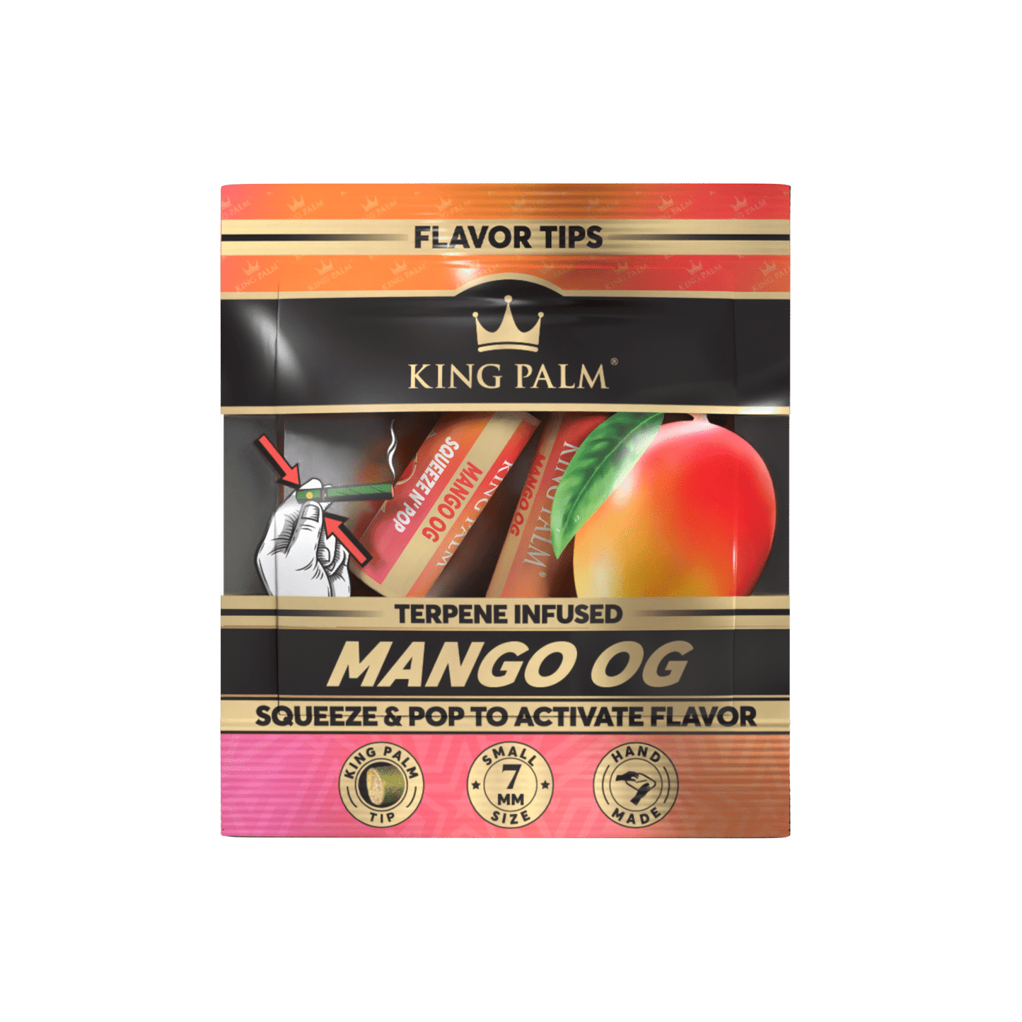 King Palm - Flavored Filter Tips, Pack of 2