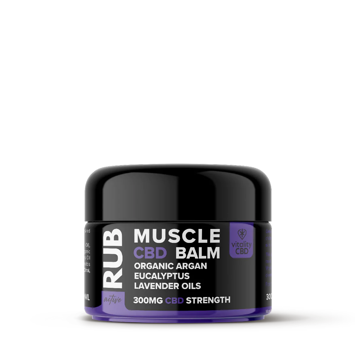 Vitality CBD - Active: Muscle Rub - 50mL, 300mg